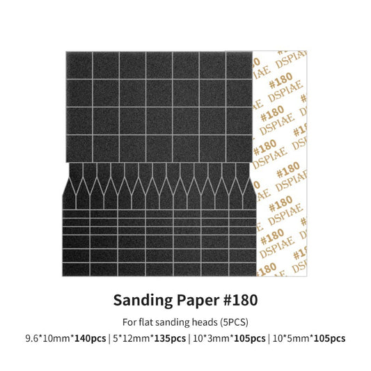 DSPIAE - Sandpaper Refills for ES-A Sander (FLAT HEAD)