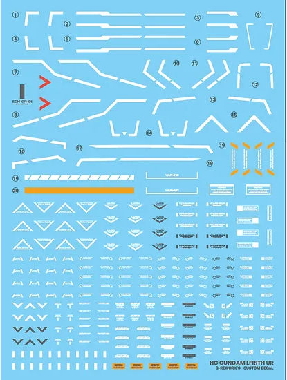 G-Rework - HG Lfrith Ur Waterslide Decals