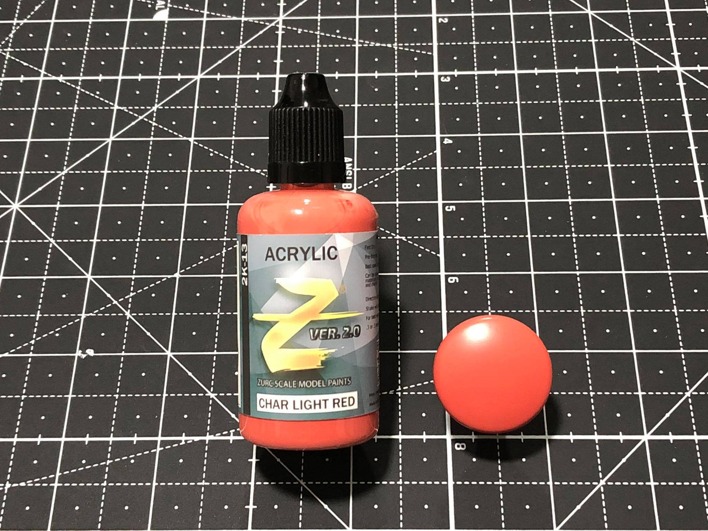 Zurc Paints - 2K Char Light Red 50ml (2K-013)