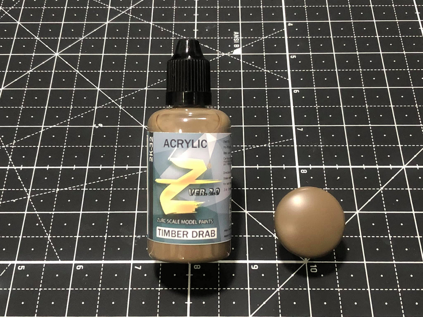 Zurc Paints - 2K Timber Drab 50ml (2K-032)