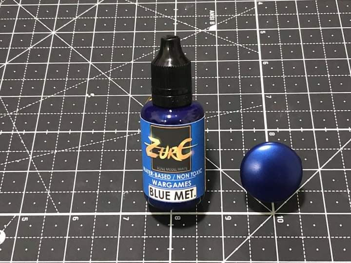 Zurc Paints - Blue Metallic (Water-based) 30ml