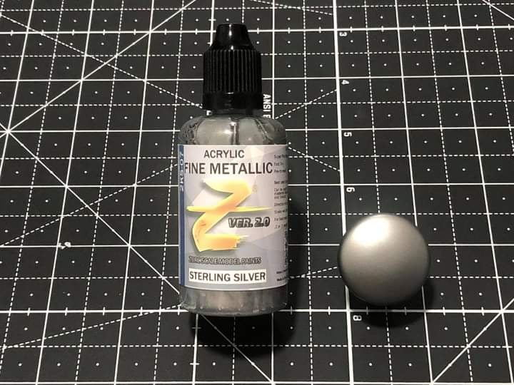 Zurc Paints - 2K Super Fine Sterling Silver 50ml (2KS07)