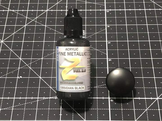 Zurc Paints - 2K Super Fine Obsidian Black 50ml (2KS08)