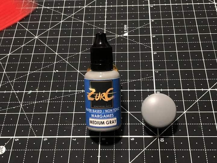 Zurc Paints - Medium Gray (Water-based) 30ml