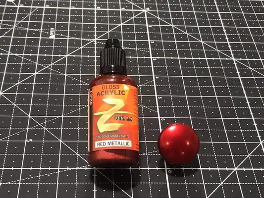 Zurc Paints - 3K Red Metallic 50ml (3K01)