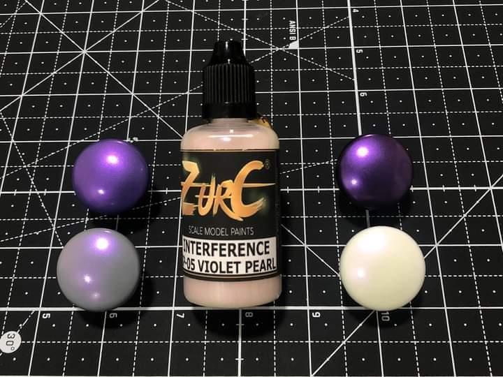Zurc Paints - Violet Interference Pearl 50ml (IP05)