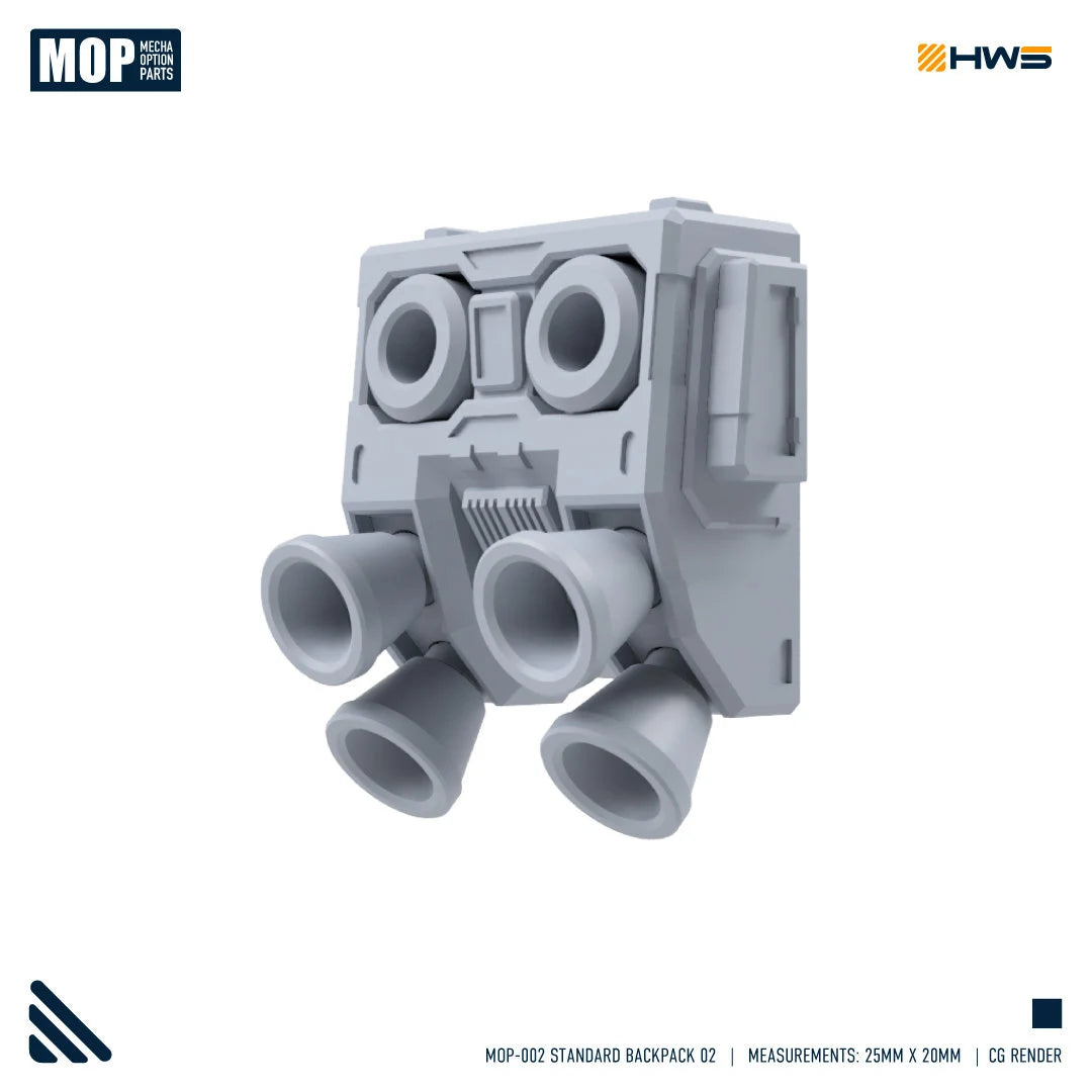 HWS - 1/144 Standard Backpack Set #2