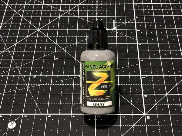 Zurc Paints - Enamel Panel Line Wash (Gray)