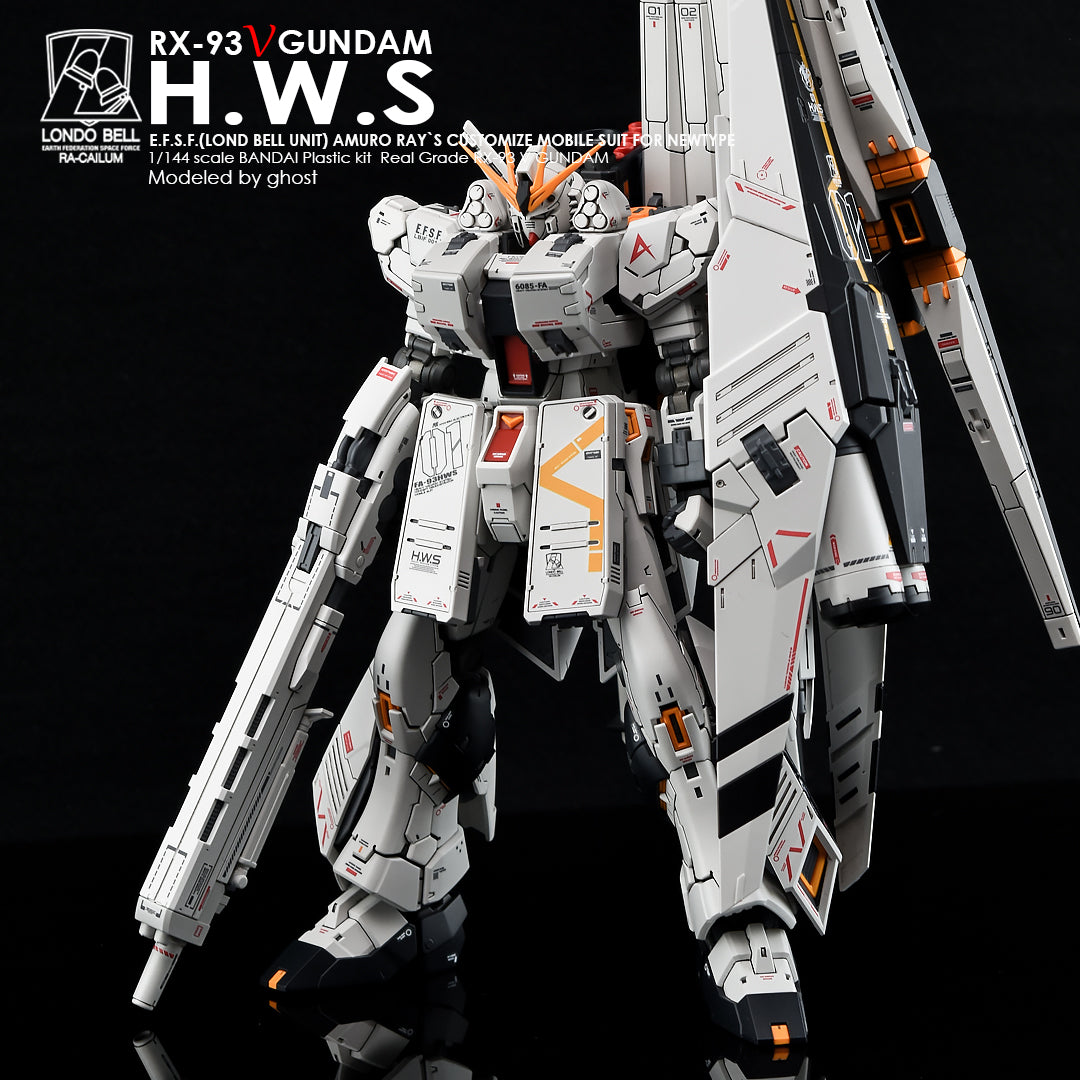 G-Rework - RG V Gundam H.W.S (HWS) Waterslide Decals