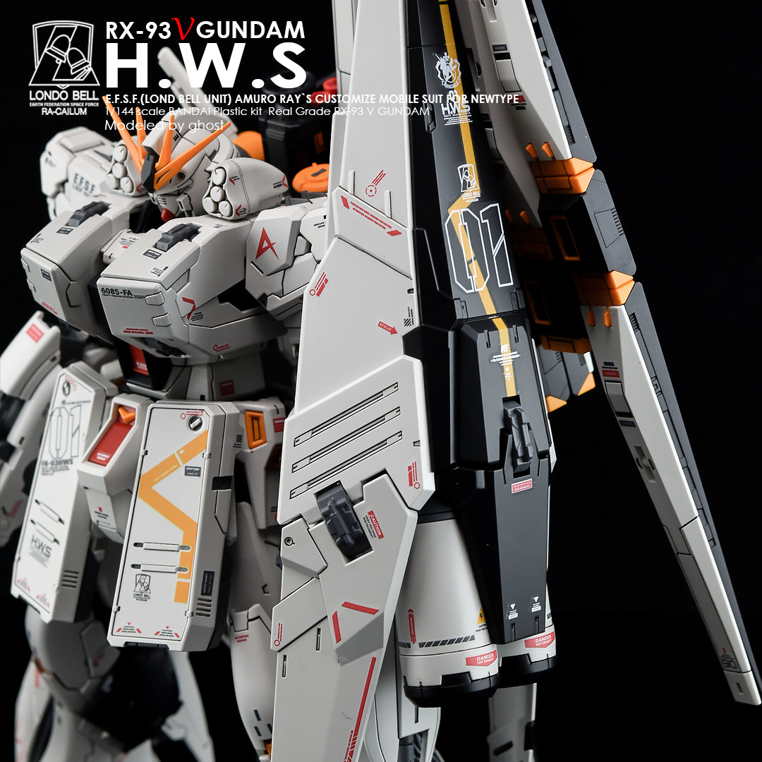 G-Rework - RG V Gundam H.W.S (HWS) Waterslide Decals