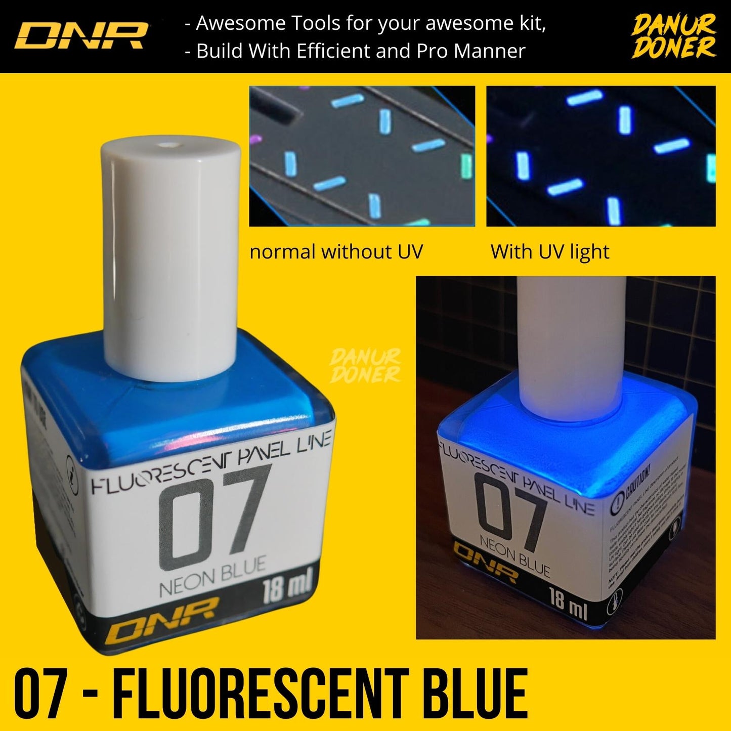 DNR - Fluorescent Panel Line Accent Colors