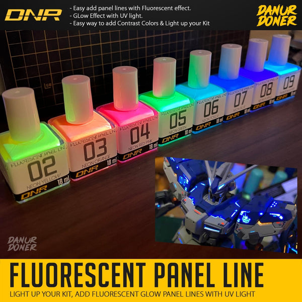 DNR - Fluorescent Panel Line Accent Colors