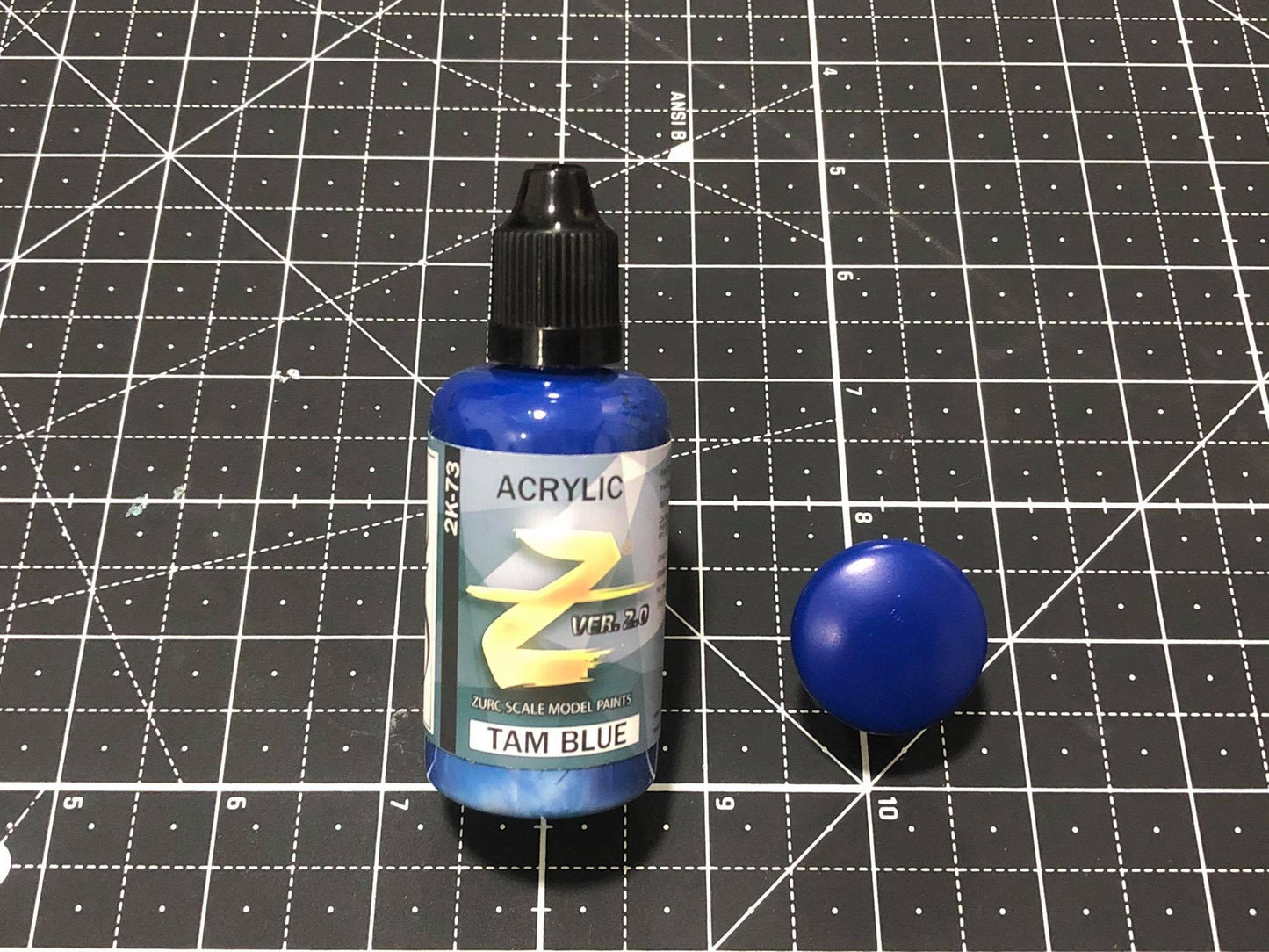 Zurc Paints - 2K TAM Blue 50ml (2K-073)