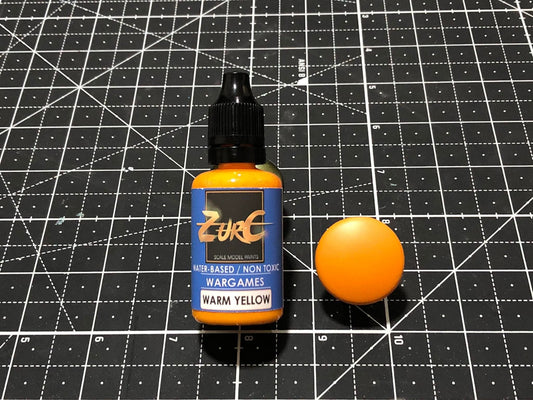 Zurc Paints - Warm Yellow (Water-based) 30ml