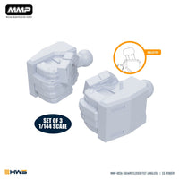 HWS - 1/144 Square Closed Fist (Angled) Set of 3