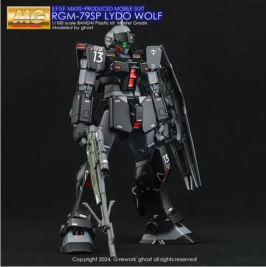 G-Rework - MG RGM-79SP GM Sniper 2 (Lydo Wolf) Waterslide Decals