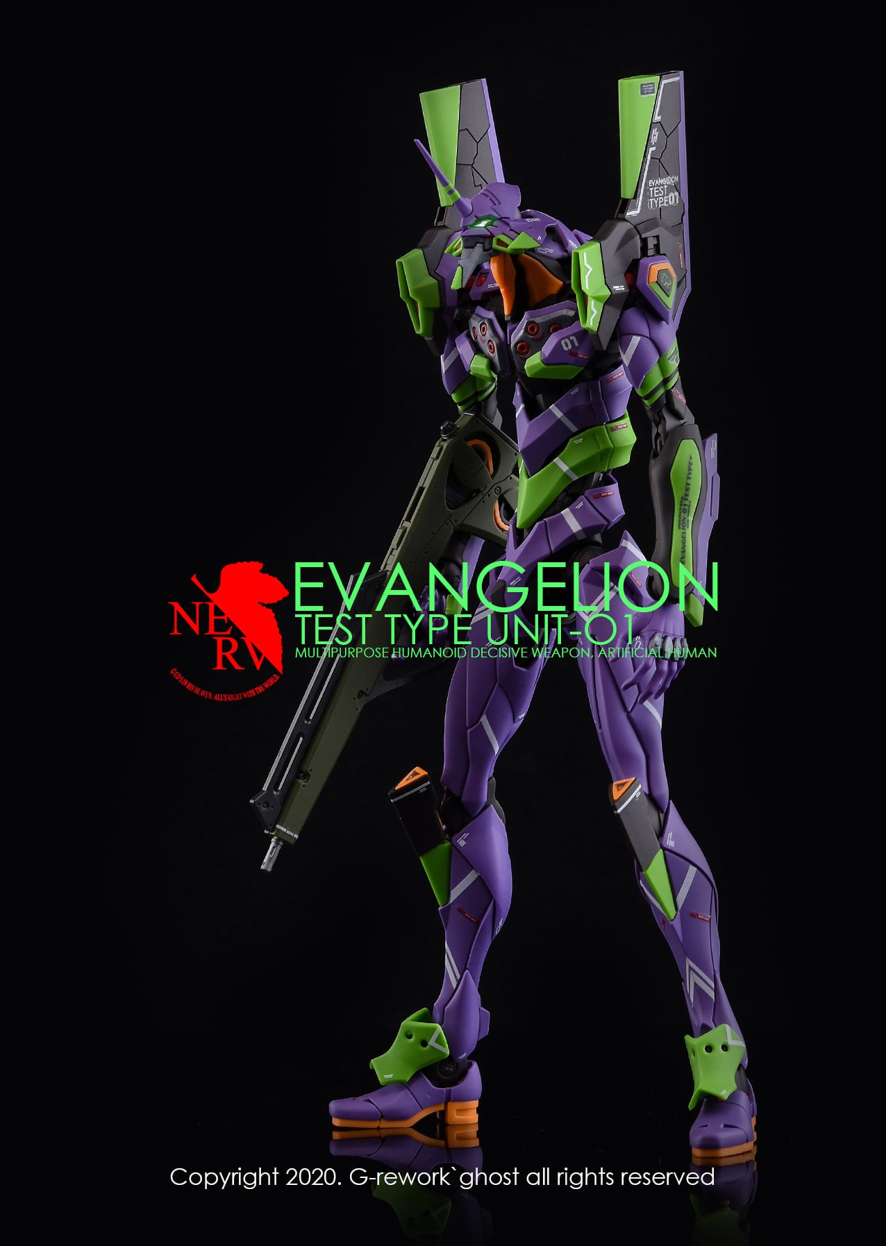 G-Rework - RG EVANGELION EVA-01 Waterslide Decals