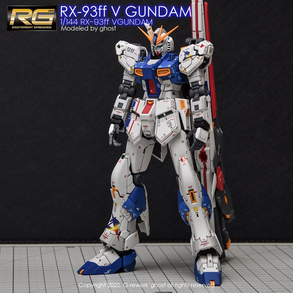 G-Rework - RG RX-93ff V (Nu) Gundam Waterslide Decals