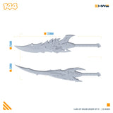 HWS - 1/144 Weapons Set #37 Dragon Daggers Set 01 (Set of 2 Weapons)