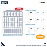 HWS - Mecha Detail Parts 002T (Rectangular Armour Plates I - THIN)