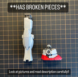 Spare Parts - 1/100 RX-78F00 BUILT RIGHT LEG SECTION **WITH BROKEN SECTION** (READ DESCRIPTION)