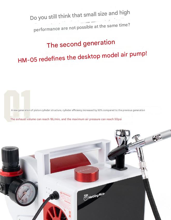 Hobby Mio - HM05 PRO Desktop Air Compressor