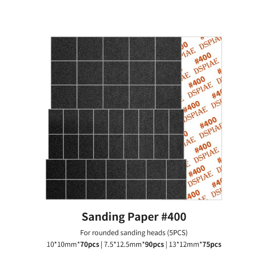 DSPIAE - Sandpaper Refills for ES-A Sander (ROUND HEAD)