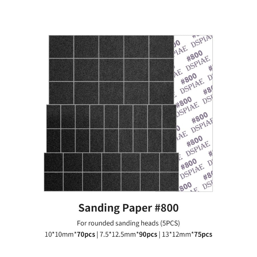 DSPIAE - Sandpaper Refills for ES-A Sander (ROUND HEAD)