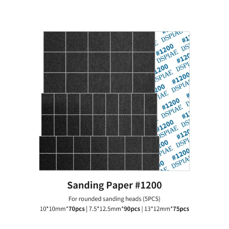 DSPIAE - Sandpaper Refills for ES-A Sander (ROUND HEAD)