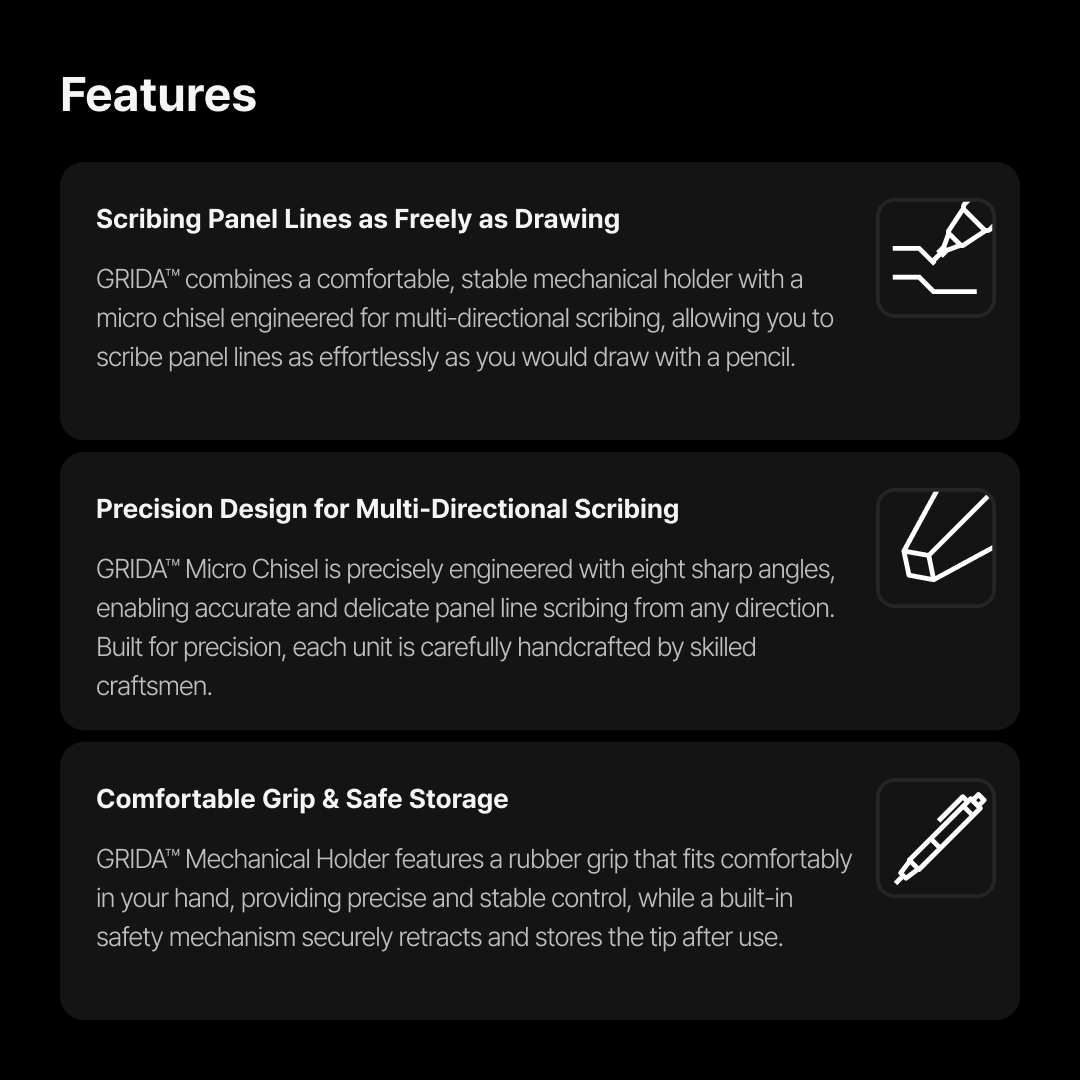 Gunprimer - GRIDA Premium Scribing Set