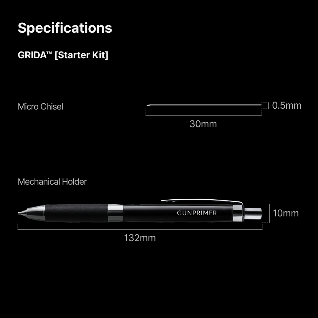 Gunprimer - GRIDA Premium Scribing Set
