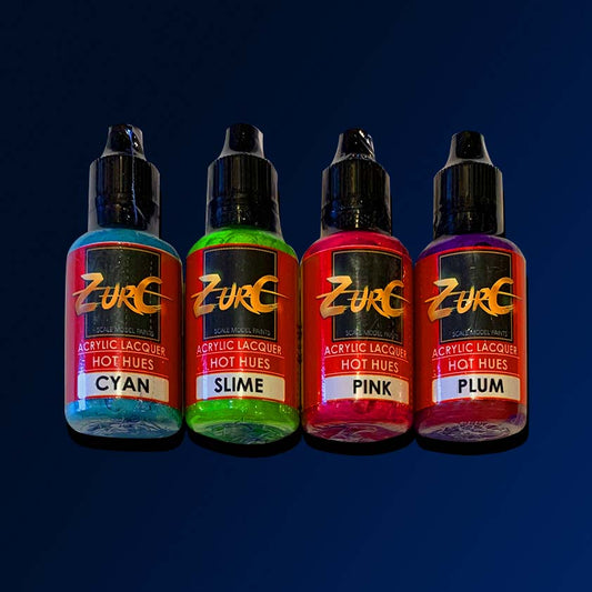 Zurc Paints - LIMITED EDITION 90s Junior Set: HOT HUES