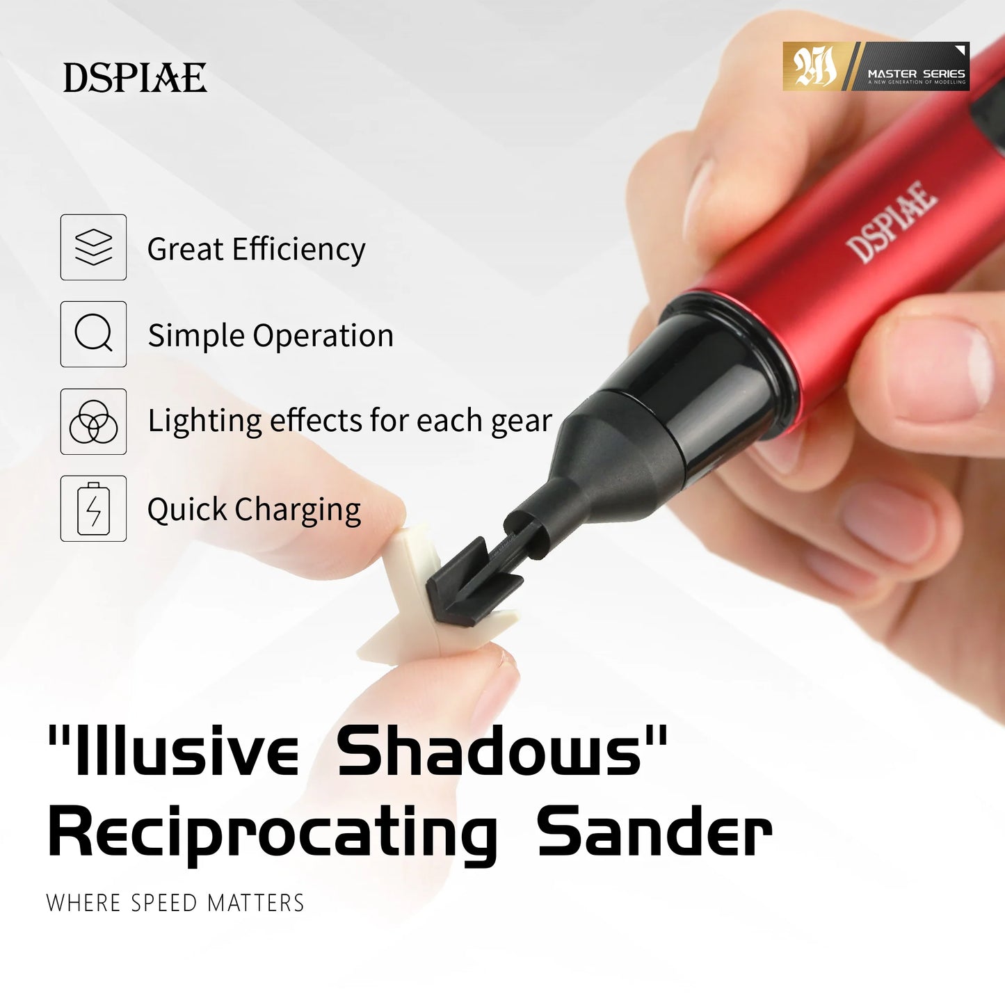 DSPIAE - ES-A Reciprocating Electric Sander ("Illusive Shadows")