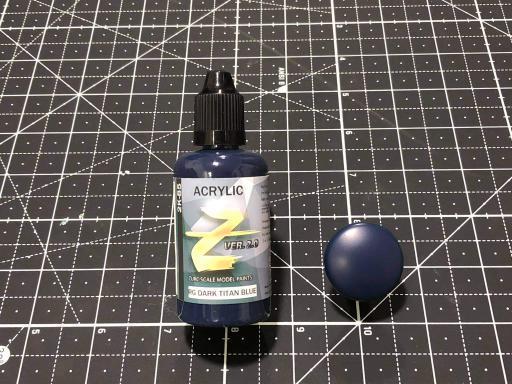 Zurc Paints - 2K RG Titan Dark Blue 50ml (2K-085)