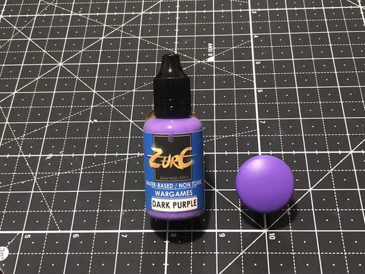 Zurc Paints - Dark Purple (Water-based) 30ml