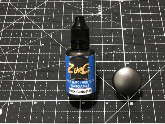 Zurc Paints - Dark Gunmetal (Water-based) 30ml
