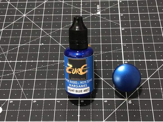 Zurc Paints - Light Blue Metallic (Water-based) 30ml