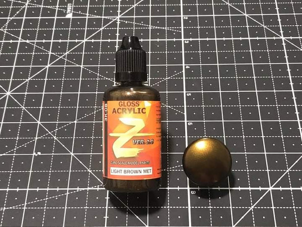 Zurc Paints - 3K Light Brown Metallic 50ml (3K08)