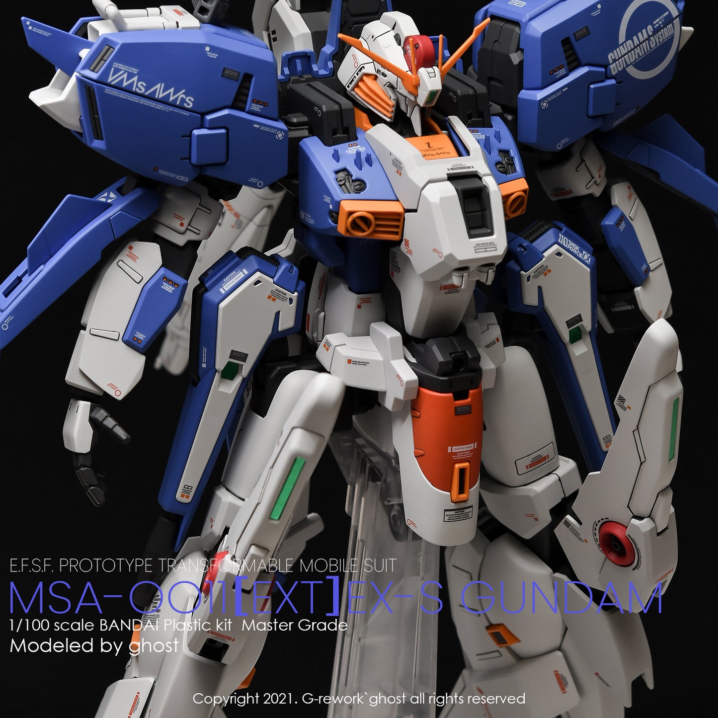 G-Rework - MG EX-S (Ex Sentinel) 1.5 Waterslide Decals