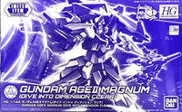 P-BANDAI - HGBD Gundam AGEII Magnum [Dive Into Dimension Clear]