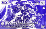 P-BANDAI - HGBD Gundam AGEII Magnum [Dive Into Dimension Clear]
