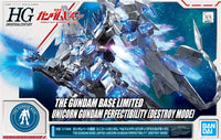 P-BANDAI - HG Gundam Base Limited Unicorn Gundam Perfectibility (Destroy Mode)