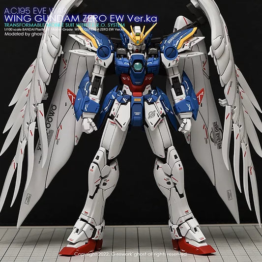 G-Rework - MG Wing Zero EW Ver. Ka Waterslide Decals (V 2.0)