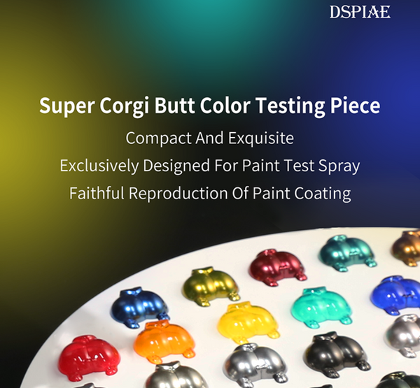 DSPIAE - "Super Corgi Butts" (Paint/Color Testing Pieces)