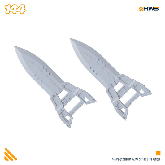 HWS - 1/144 Weapons Set #12 (Mecha Katar Set 02)