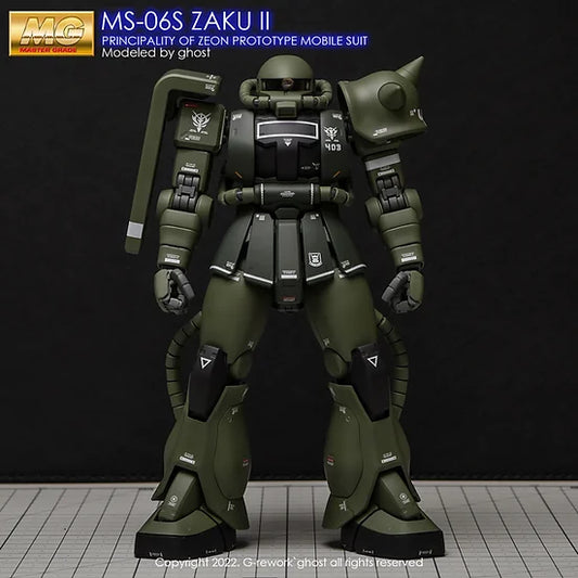 G-Rework - MG MS-06F/J Zaku II 2.0 Waterslide Decals (V2.0)