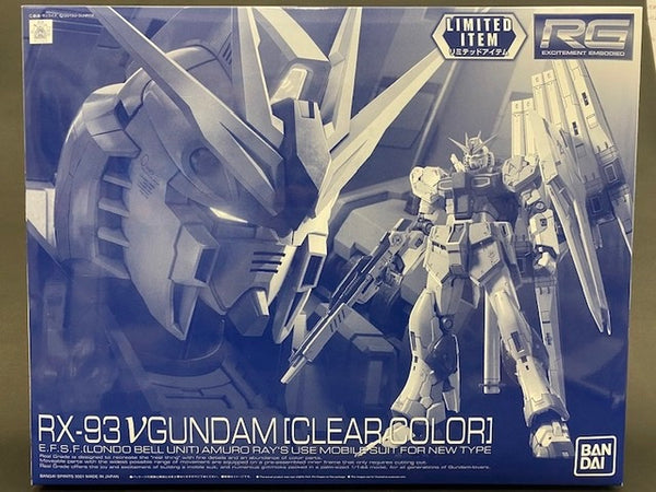 P-BANDAI - RG RX-93 Nu Gundam (Clear Color)