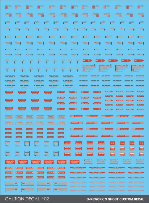 G-Rework - Caution Decals 02