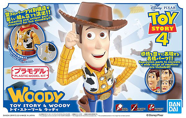 BANDAI - Cinema-Rise Standard: Woody (Toy Story 4)
