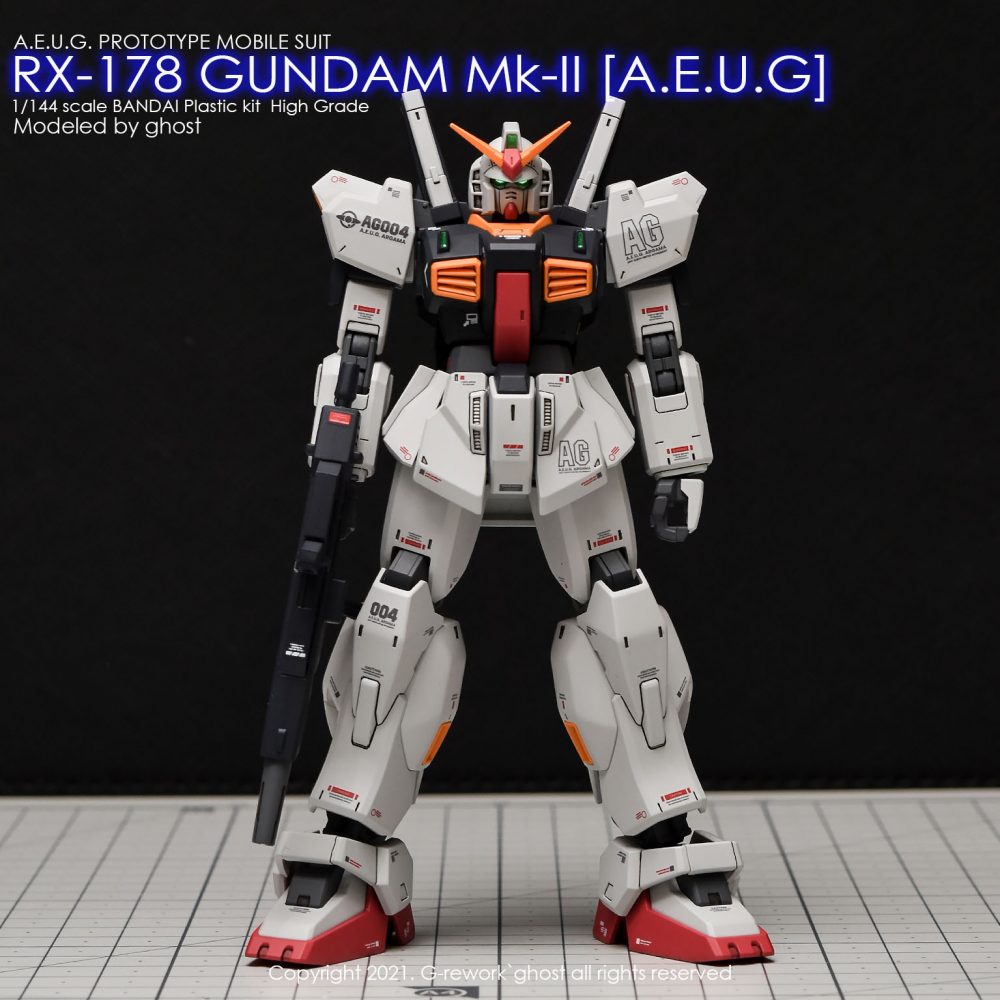 G-Rework - HG Gundam MK-2 (A.E.U.G.) Waterslide Decals